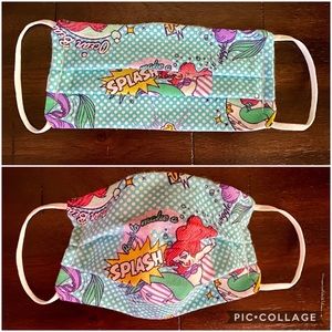 Disney little mermaid face mask